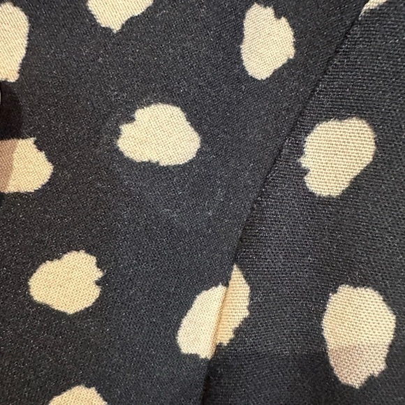 - Black Mini Dress pattern print papaya size 16 new ladies black - Picture 9 of 10